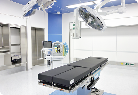 肛門手術・内視鏡検査のための充実した院内設備