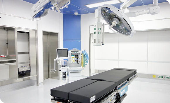 肛門手術・内視鏡検査のための充実した院内設備